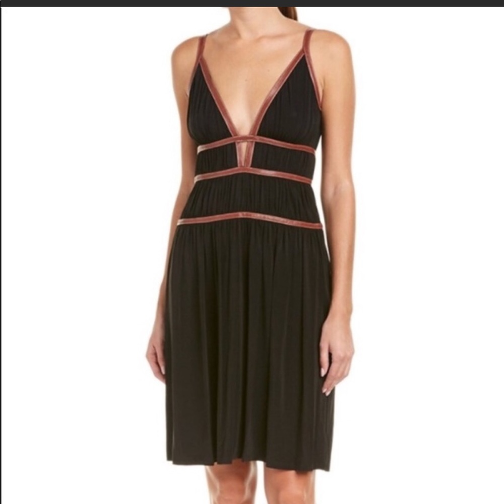 BCBGMaxazria Lillie Sleeveless Strap Dress
